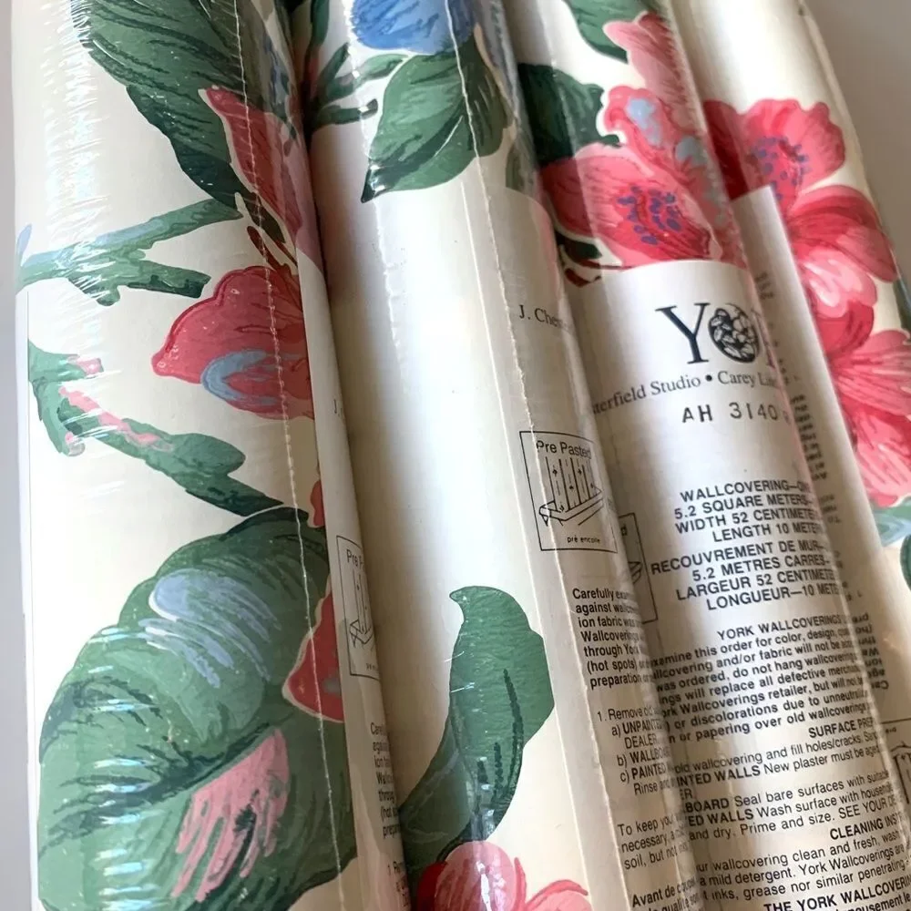 York Floral Botanical Wallpaper By The Roll
